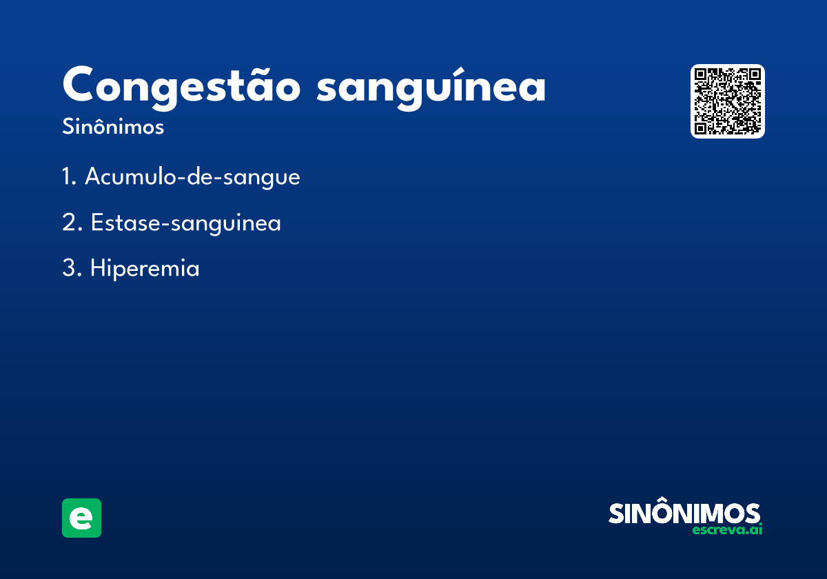 congestão sanguínea