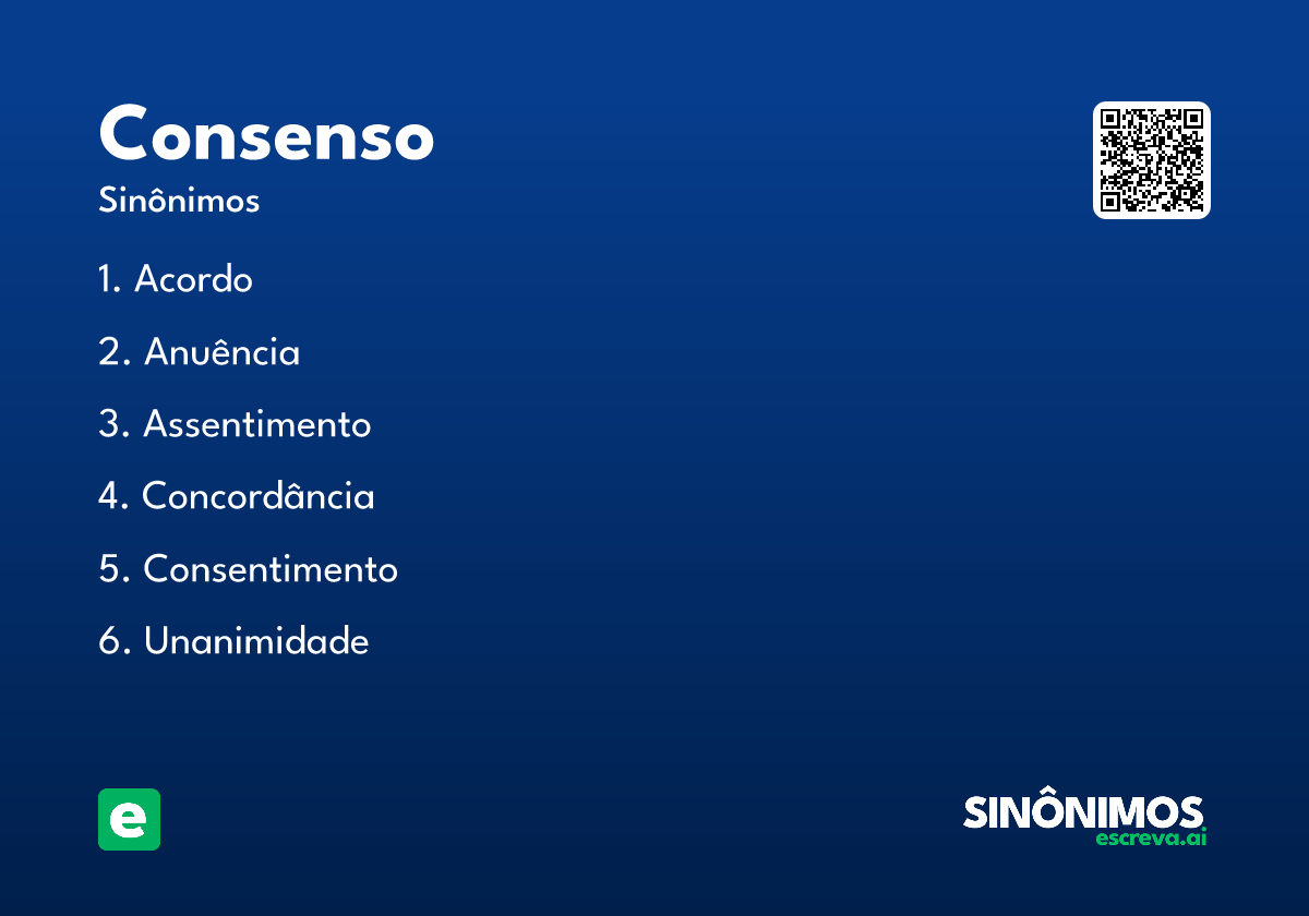 consenso