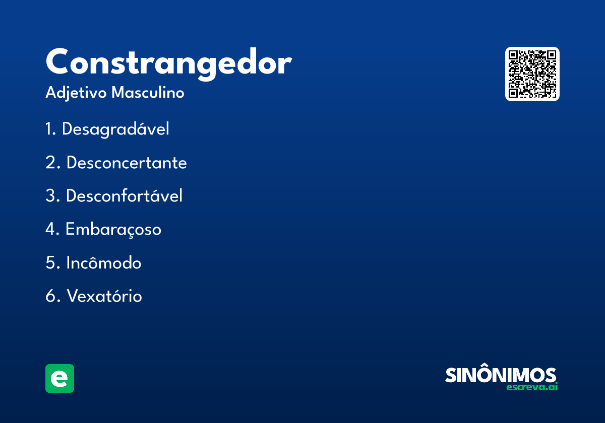 constrangedor