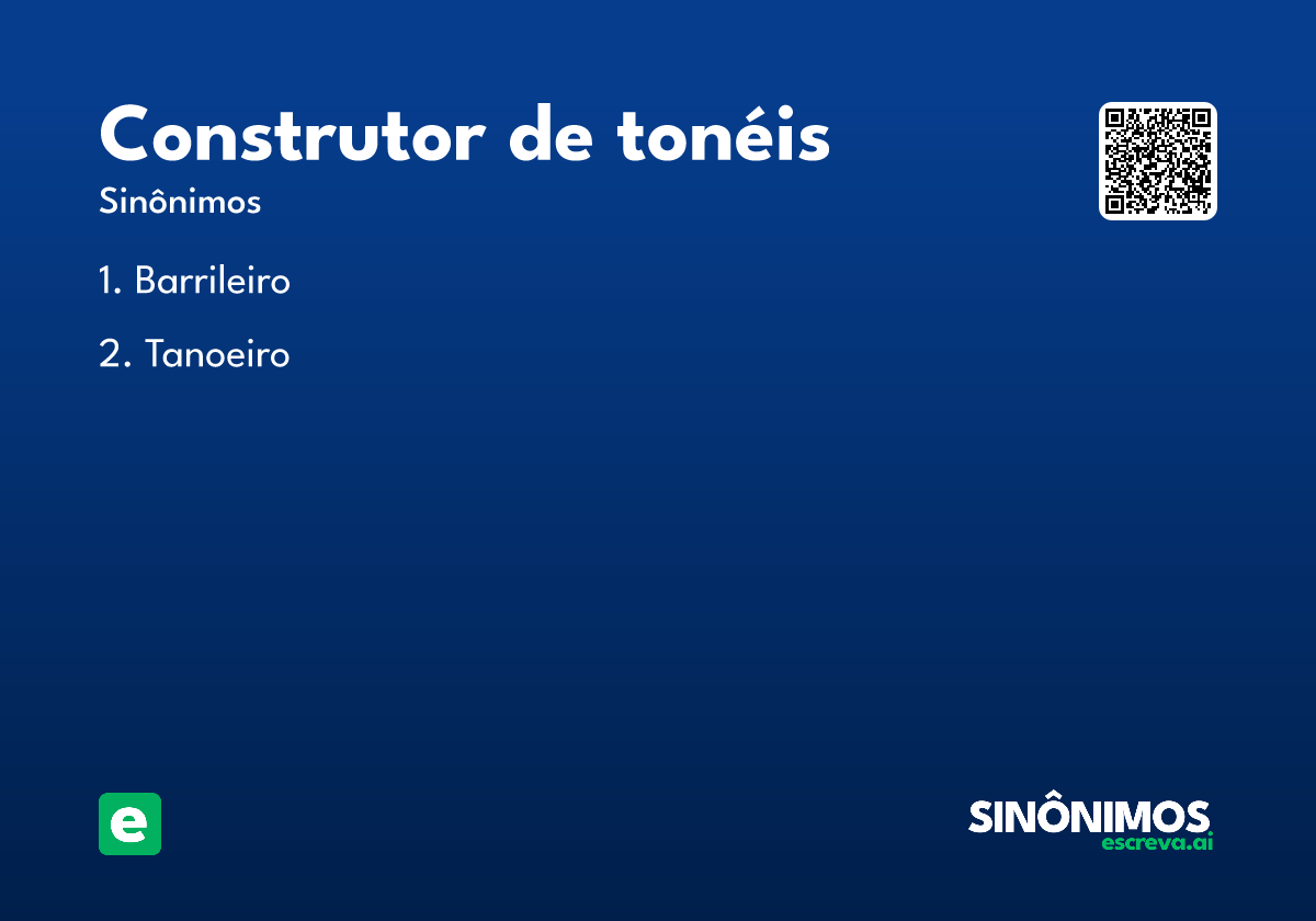 construtor de tonéis