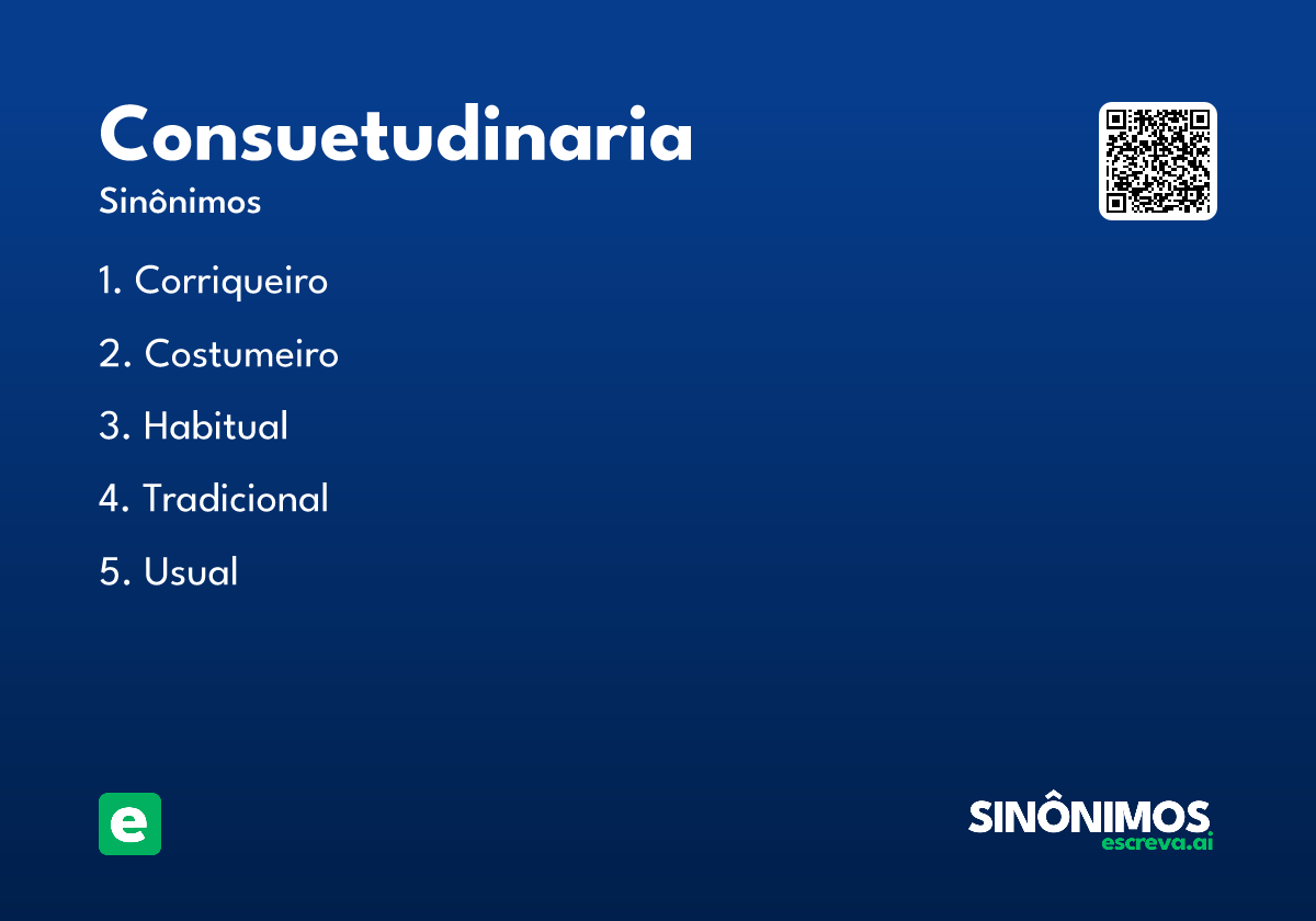 consuetudinaria