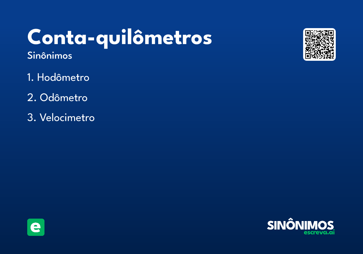 conta-quilômetros