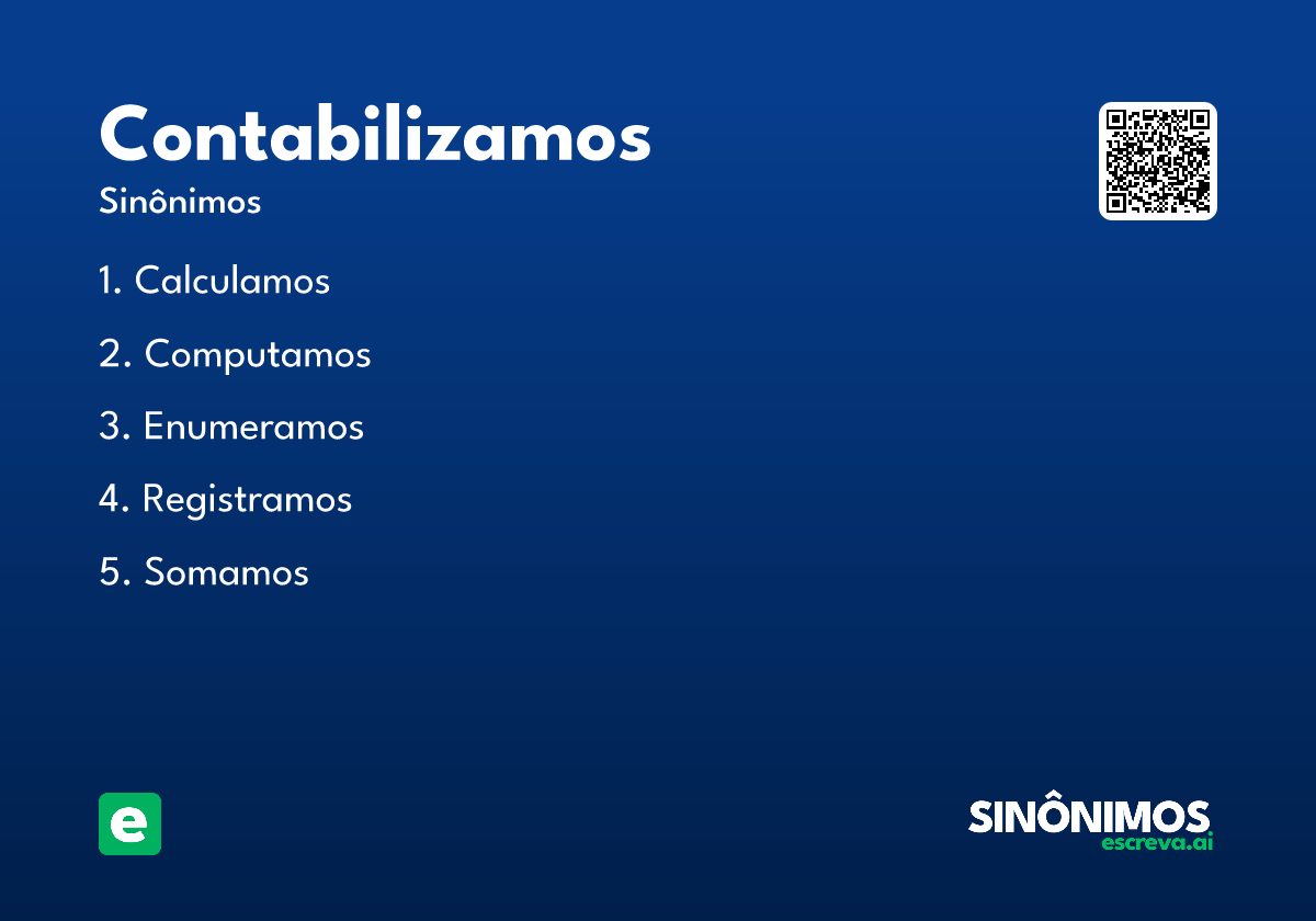 contabilizamos