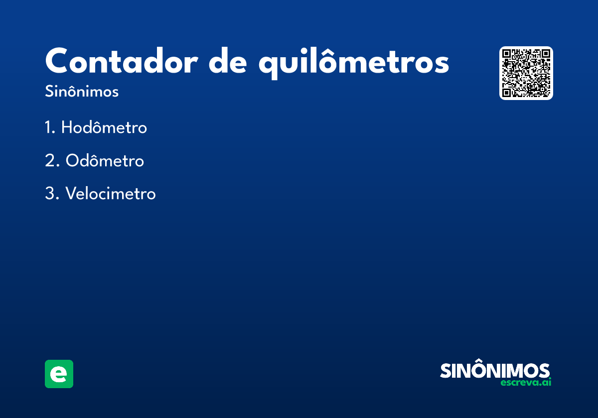 contador de quilômetros