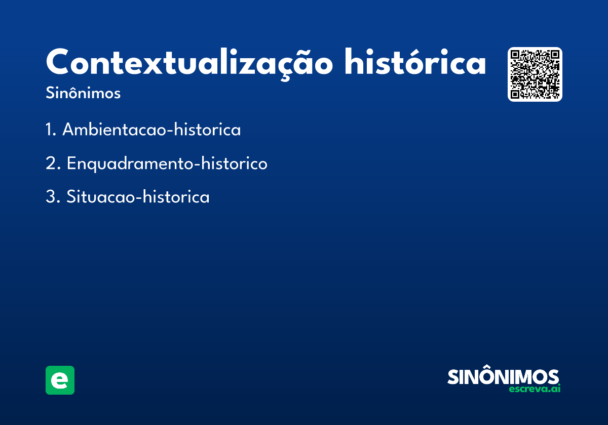 contextualização histórica