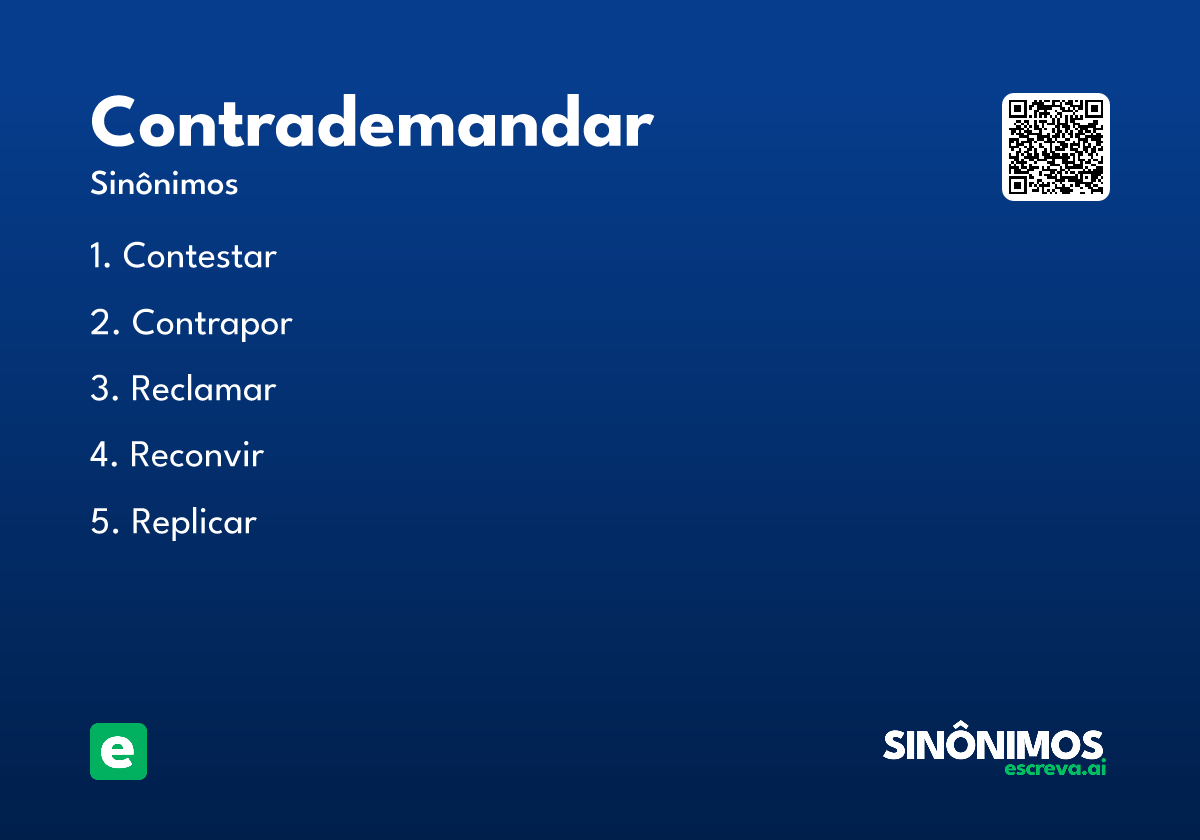 contrademandar