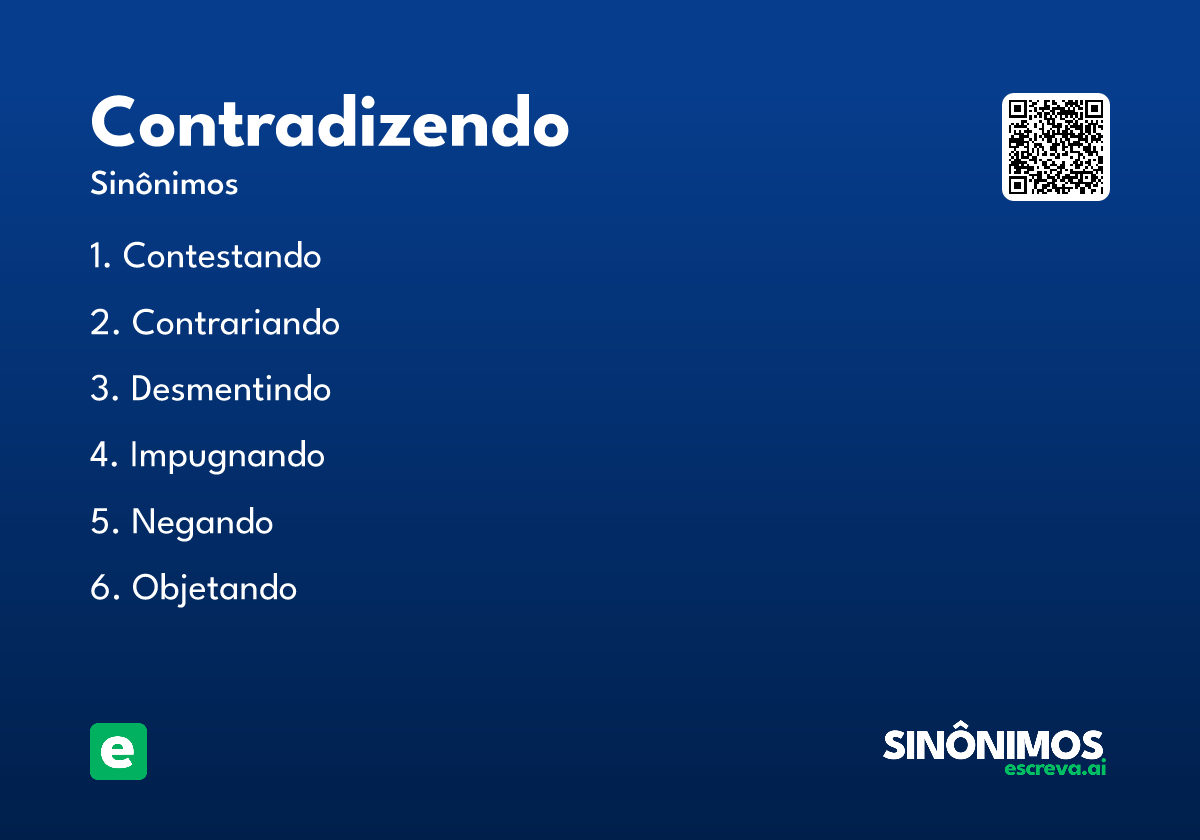 contradizendo