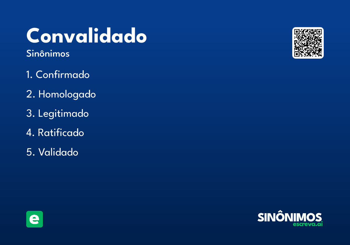 convalidado