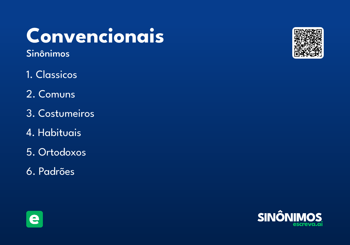 convencionais