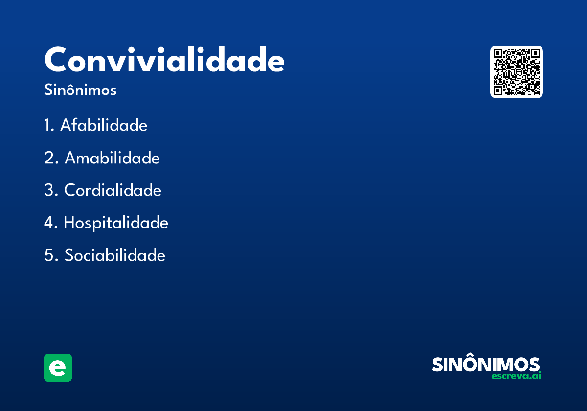 convivialidade