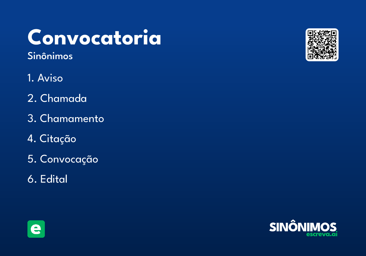 convocatoria