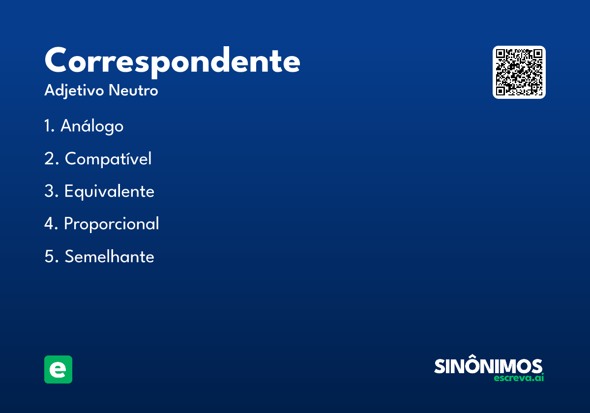 correspondente
