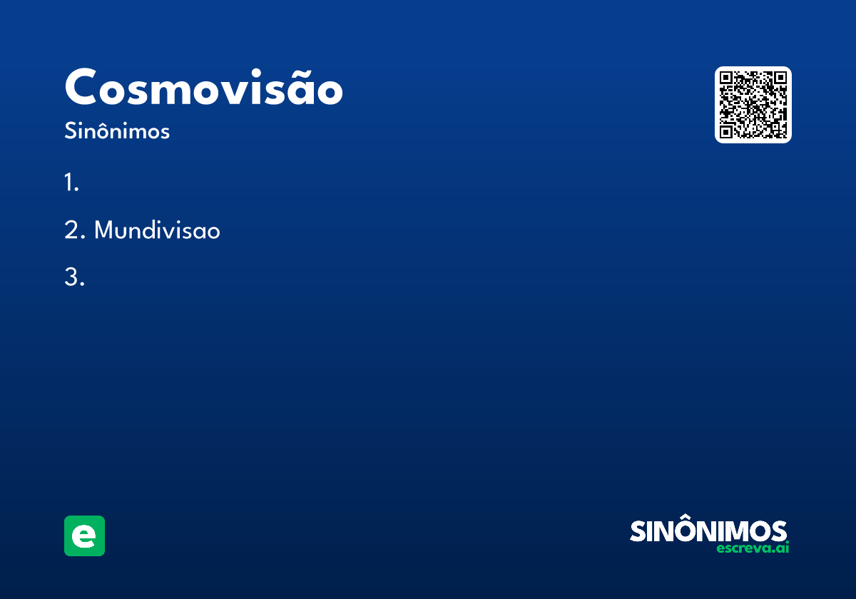 cosmovisão
