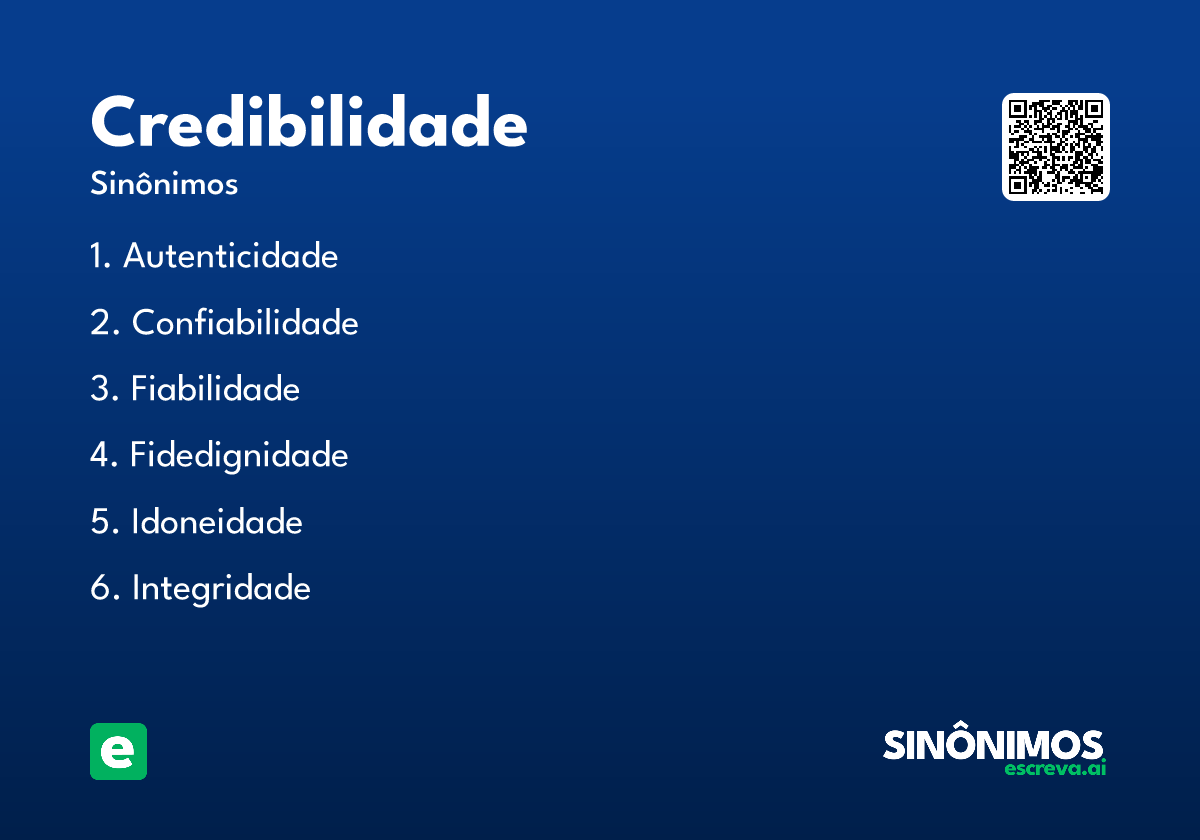 credibilidade