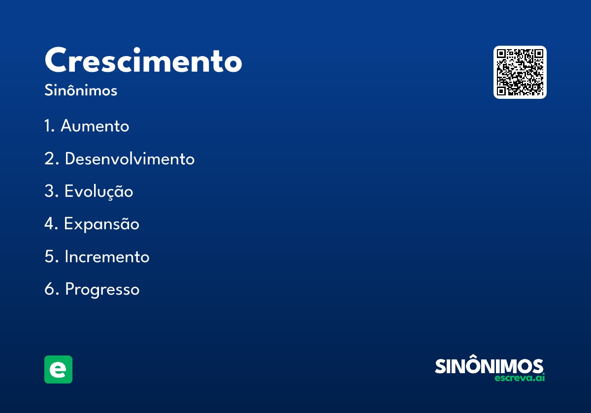 crescimento