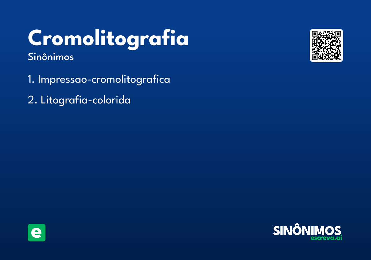 cromolitografia