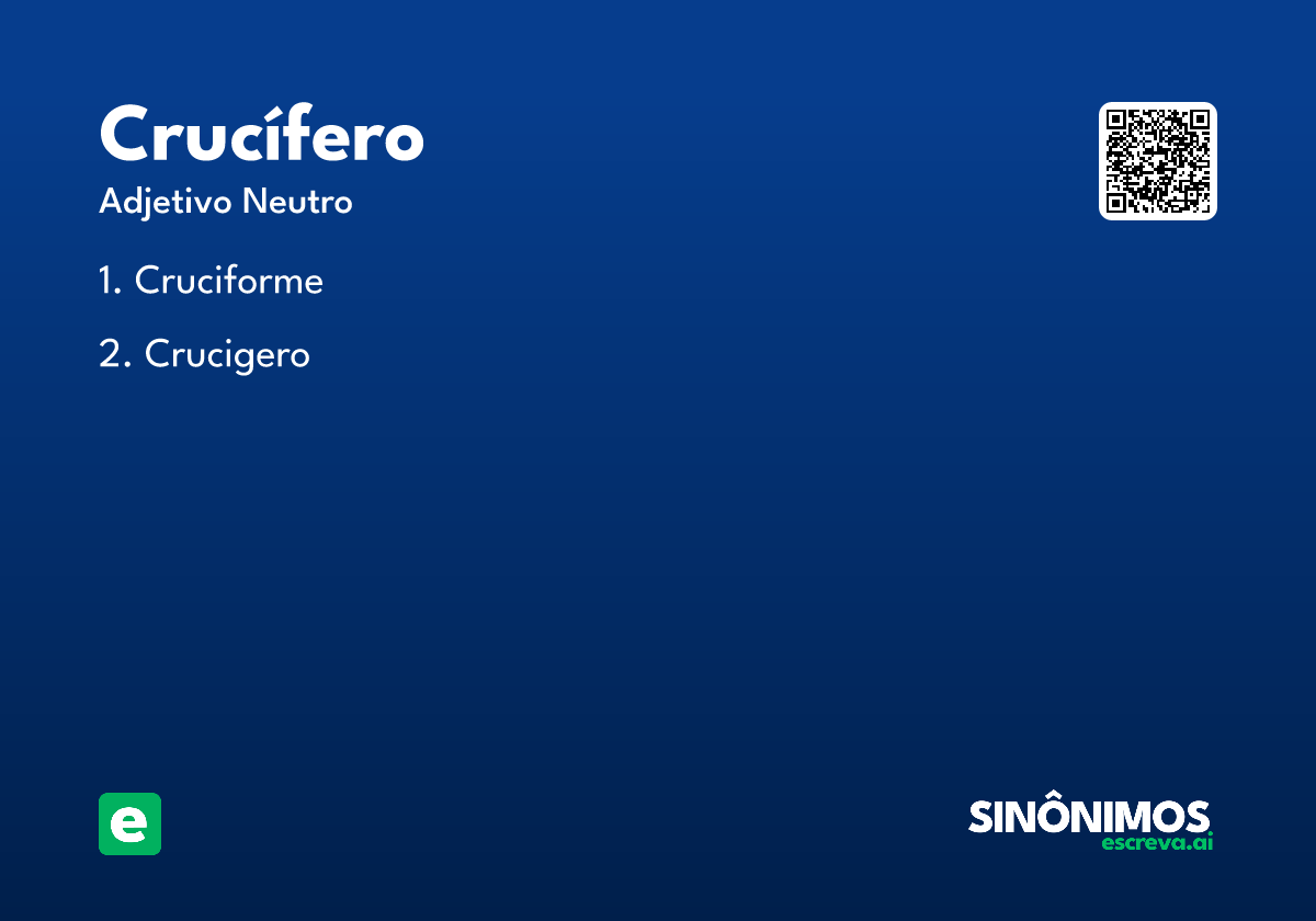 crucífero