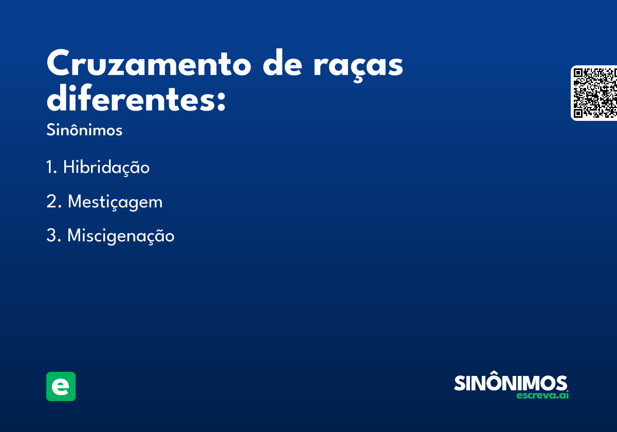 Cruzamento de raças diferentes: