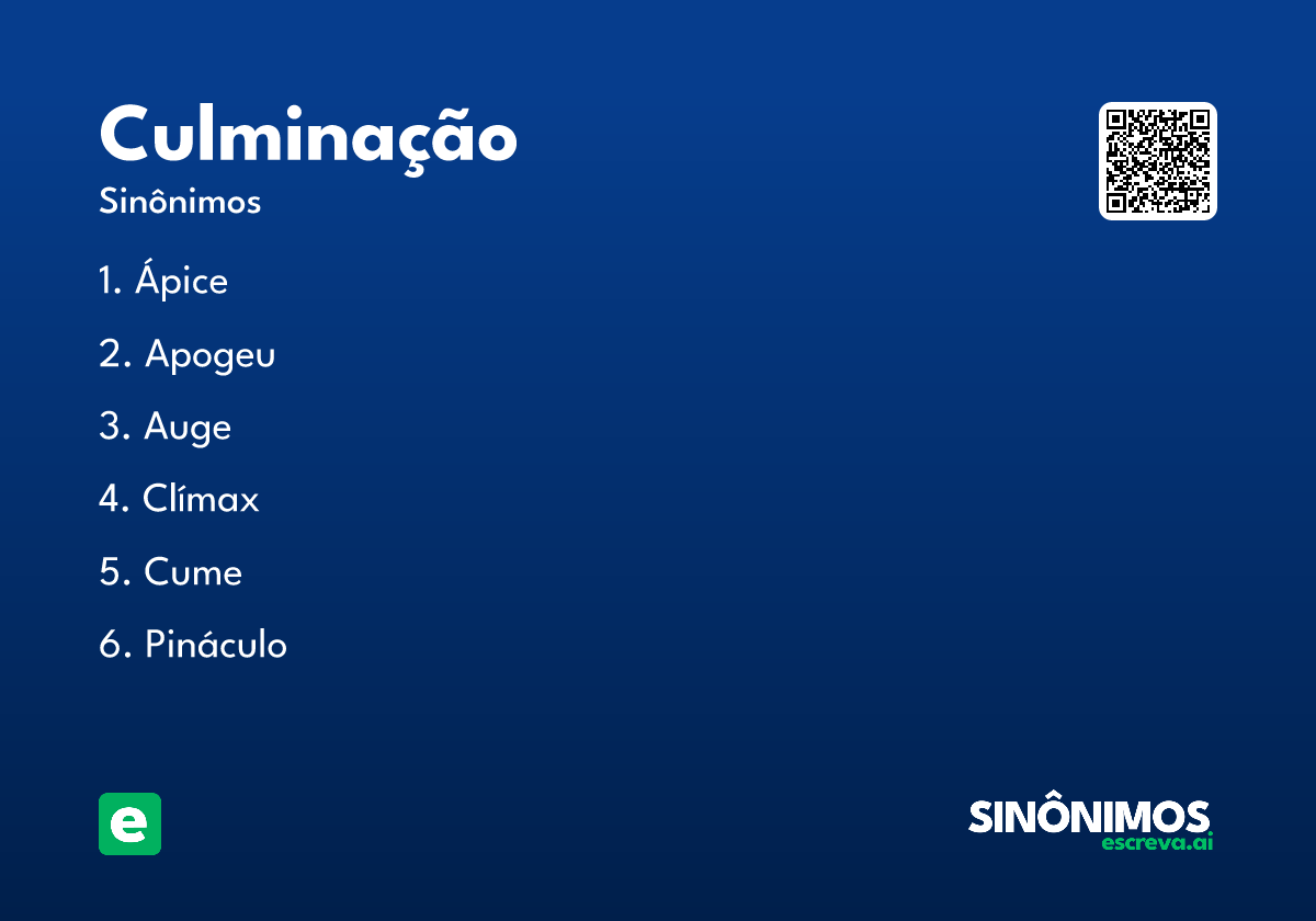 culminação