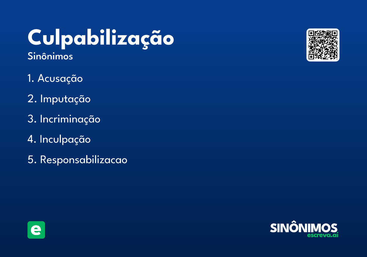 culpabilização