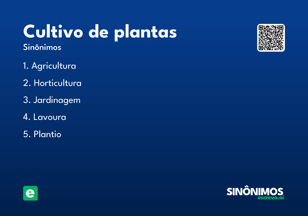 cultivo de plantas