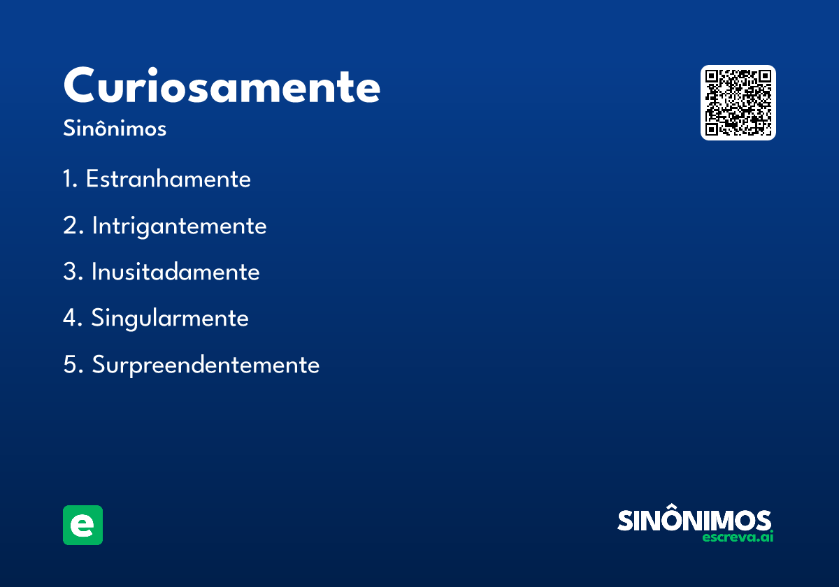 curiosamente