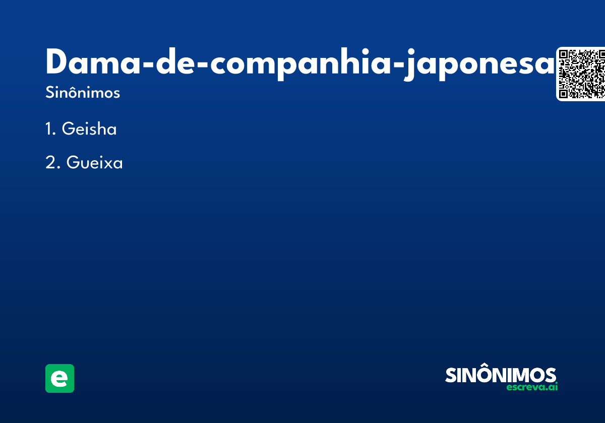 dama-de-companhia-japonesa