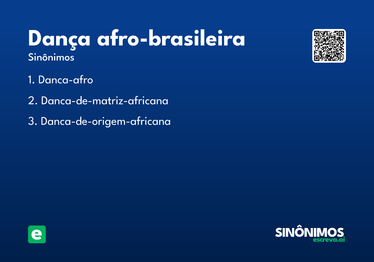 dança afro-brasileira
