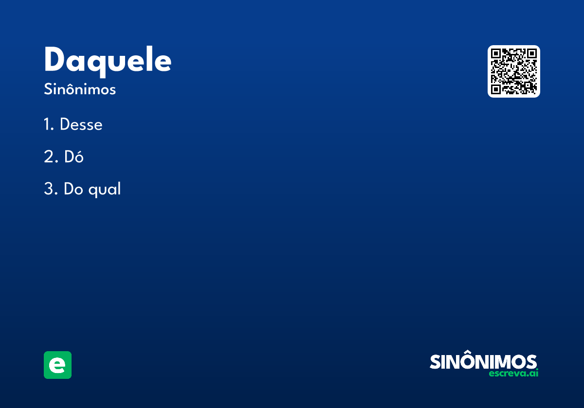daquele