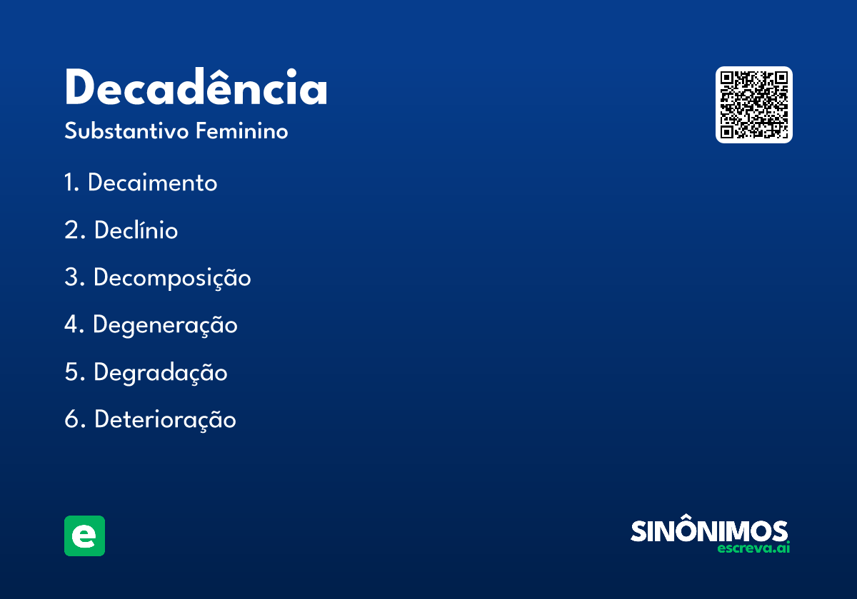 decadência