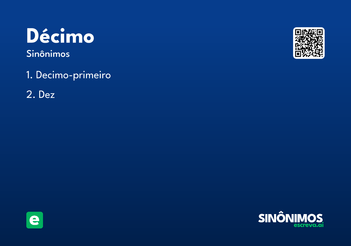 décimo