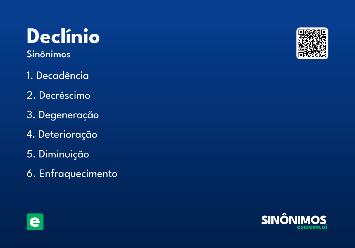declínio