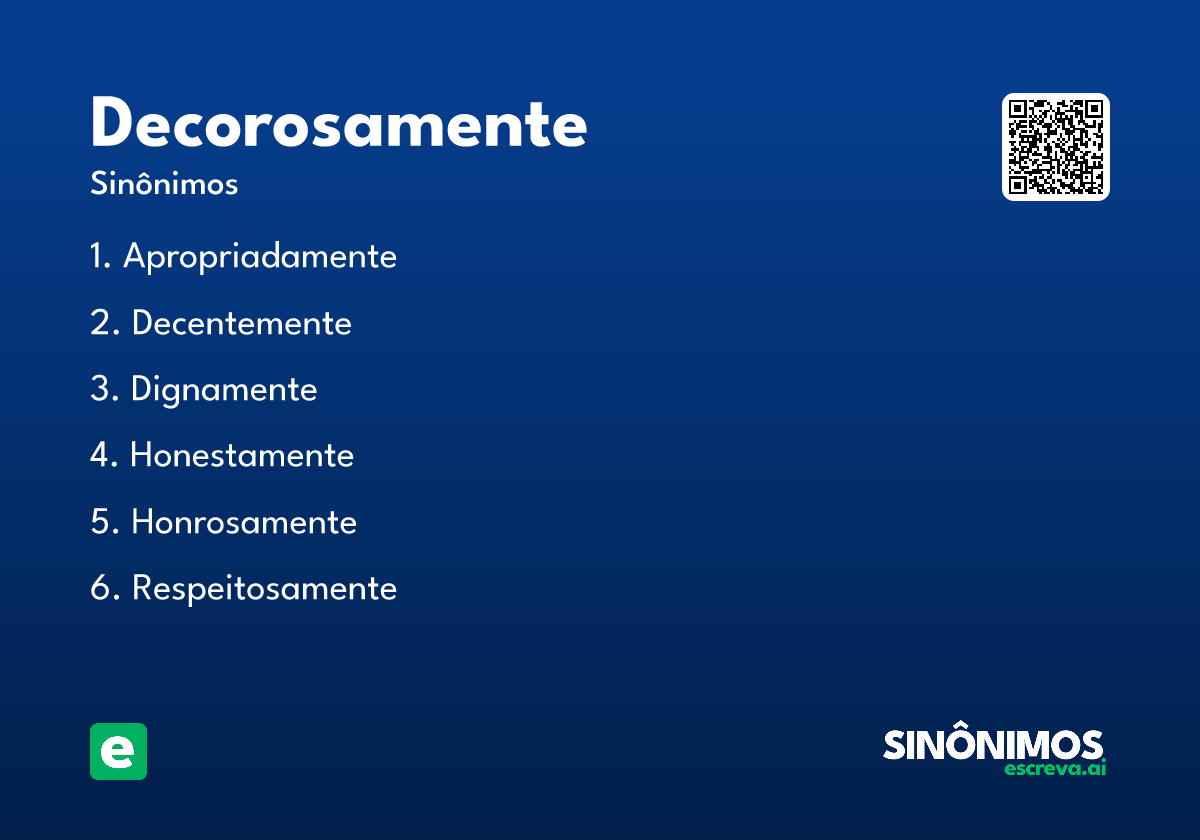decorosamente