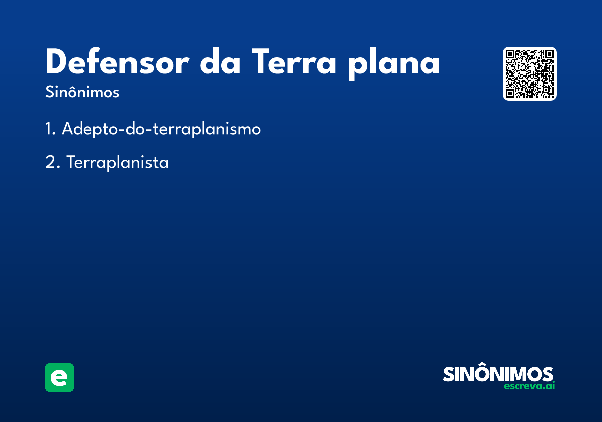 defensor da Terra plana
