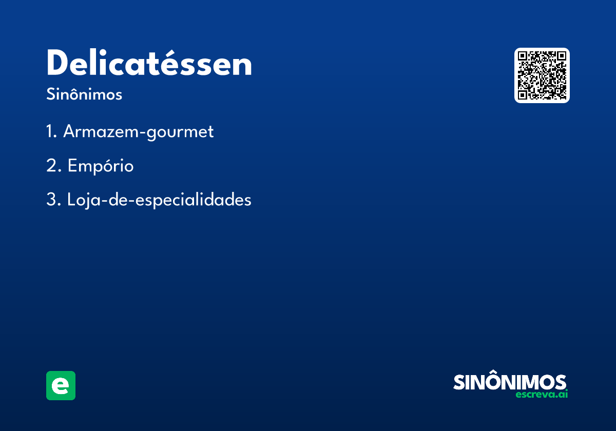 delicatéssen