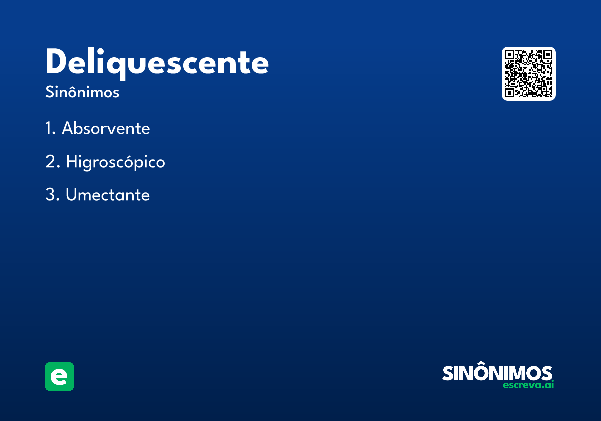 deliquescente