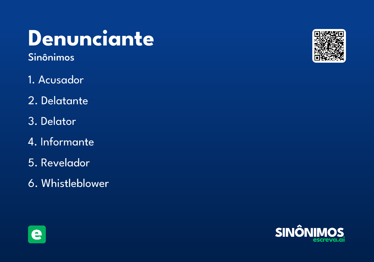 denunciante