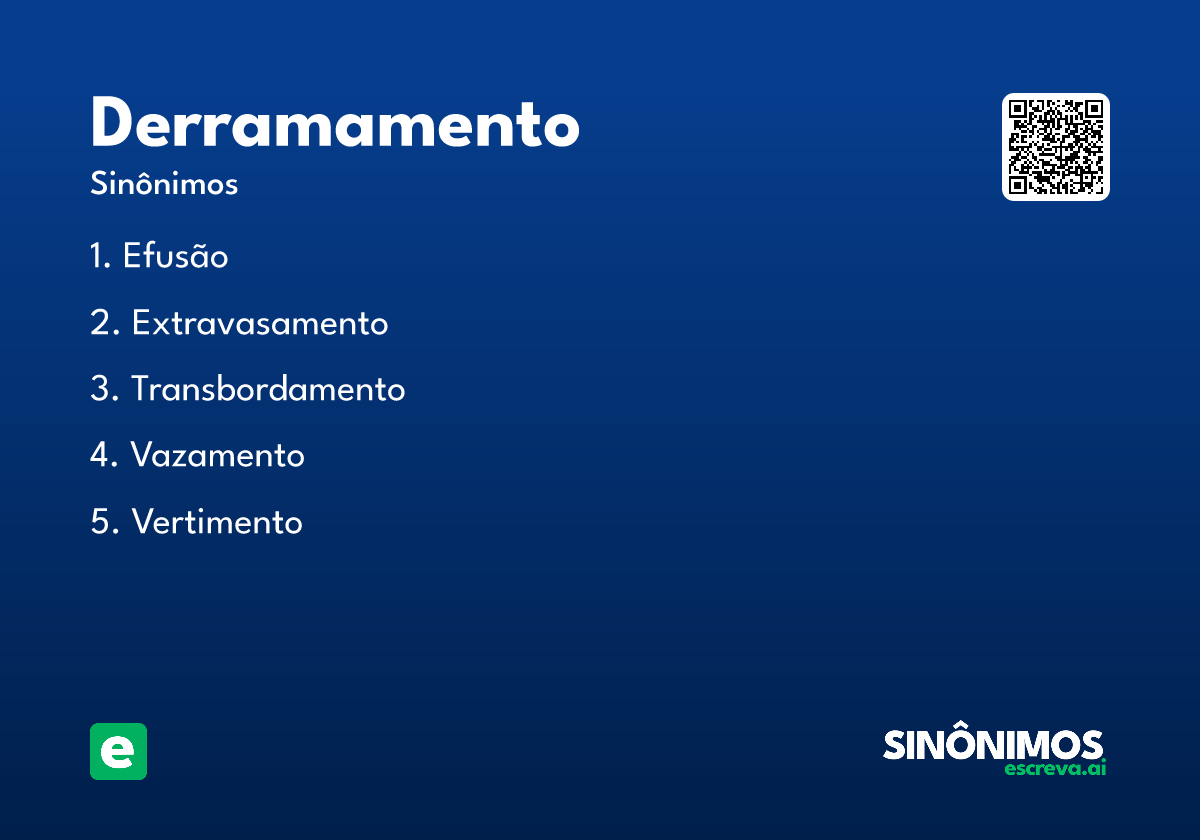 derramamento