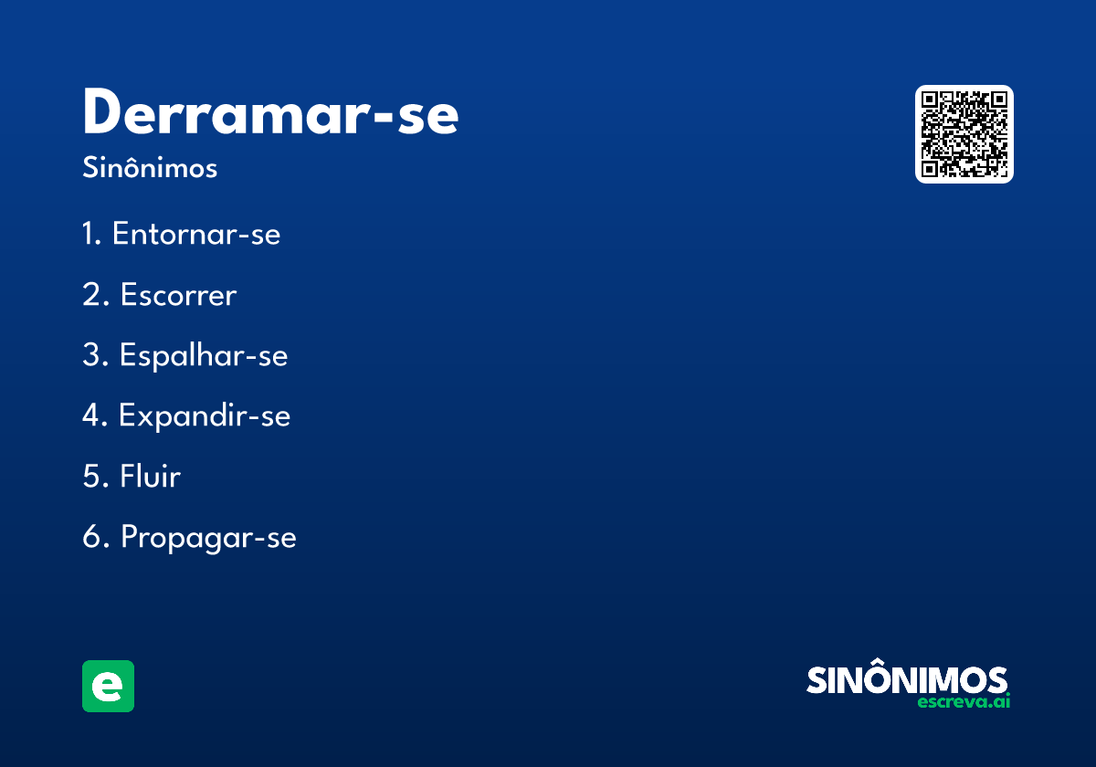 derramar-se