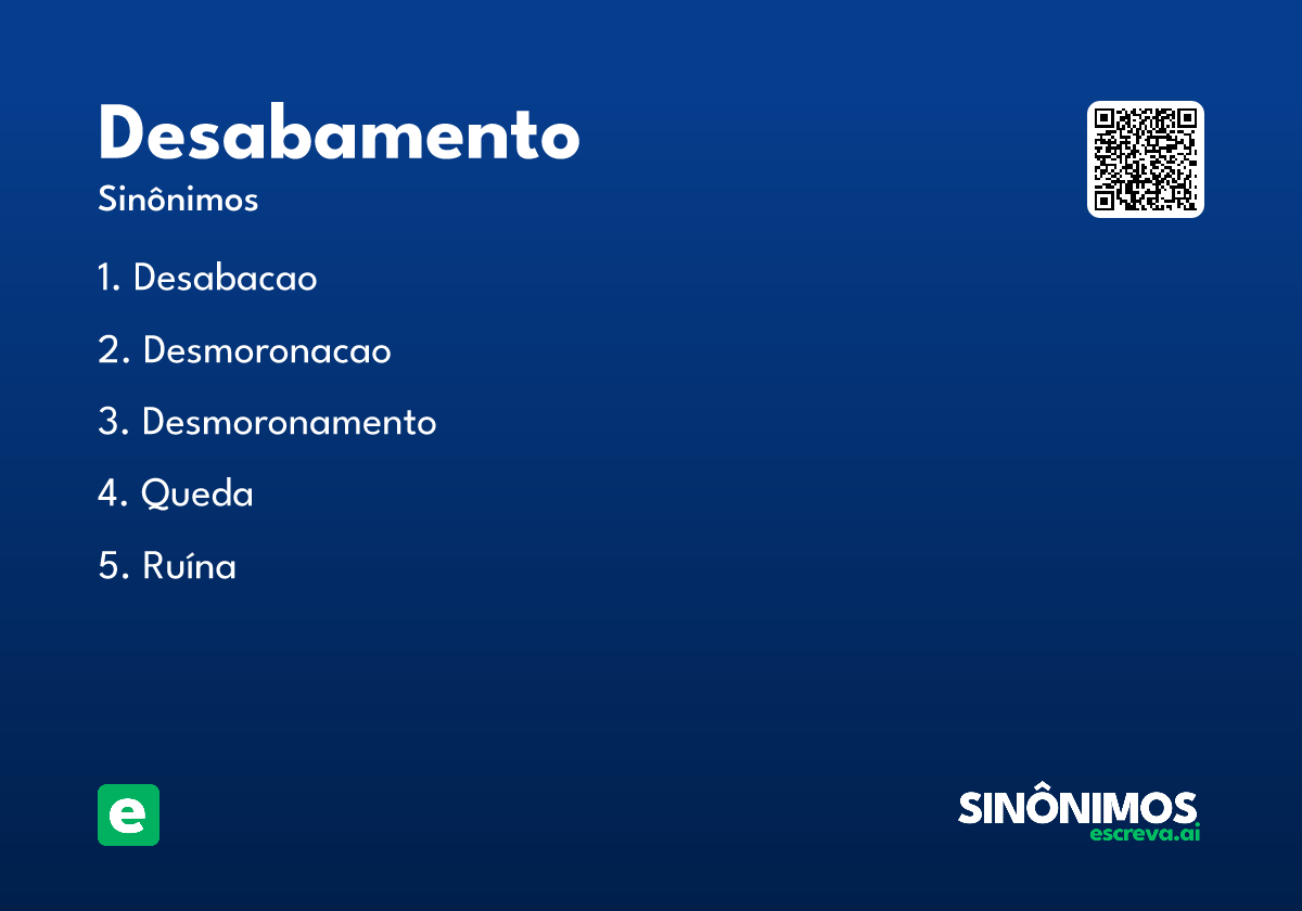 desabamento