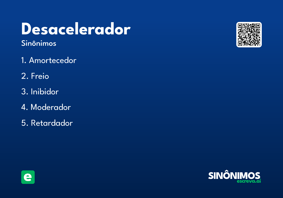 desacelerador