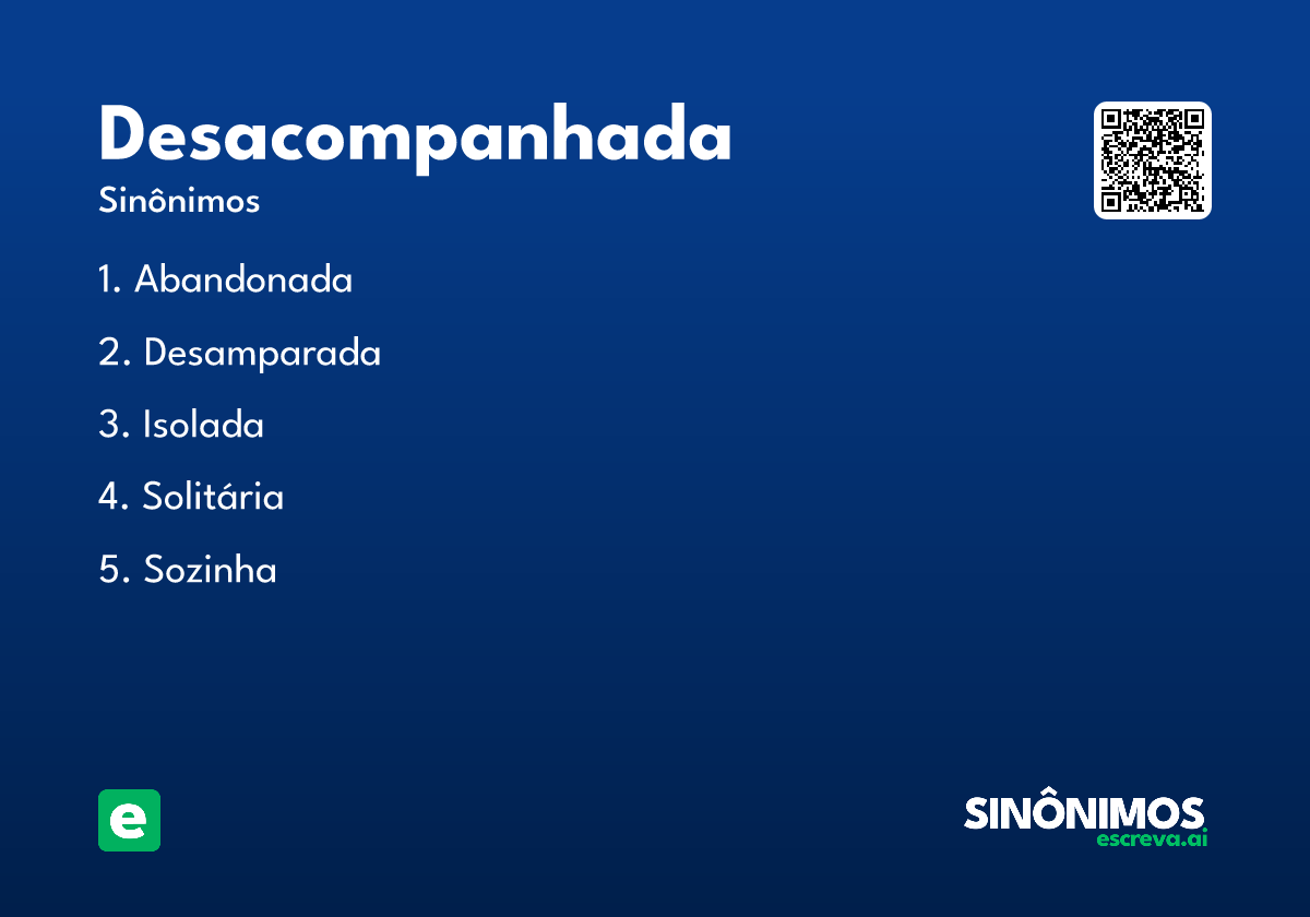 desacompanhada