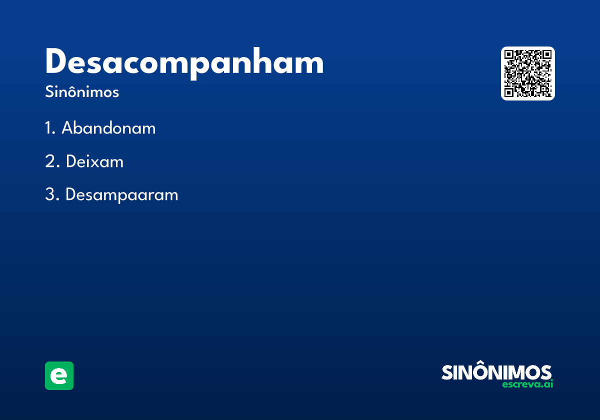 desacompanham