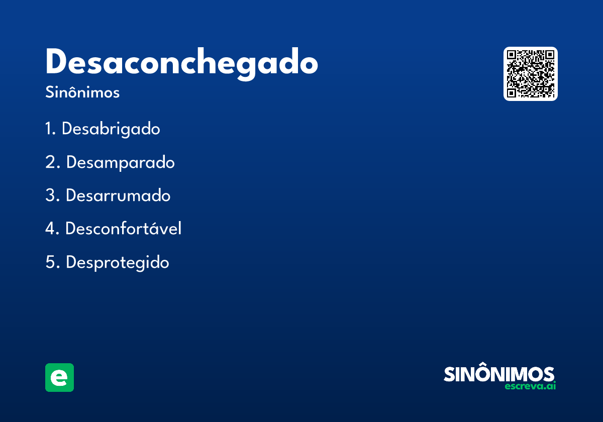 desaconchegado