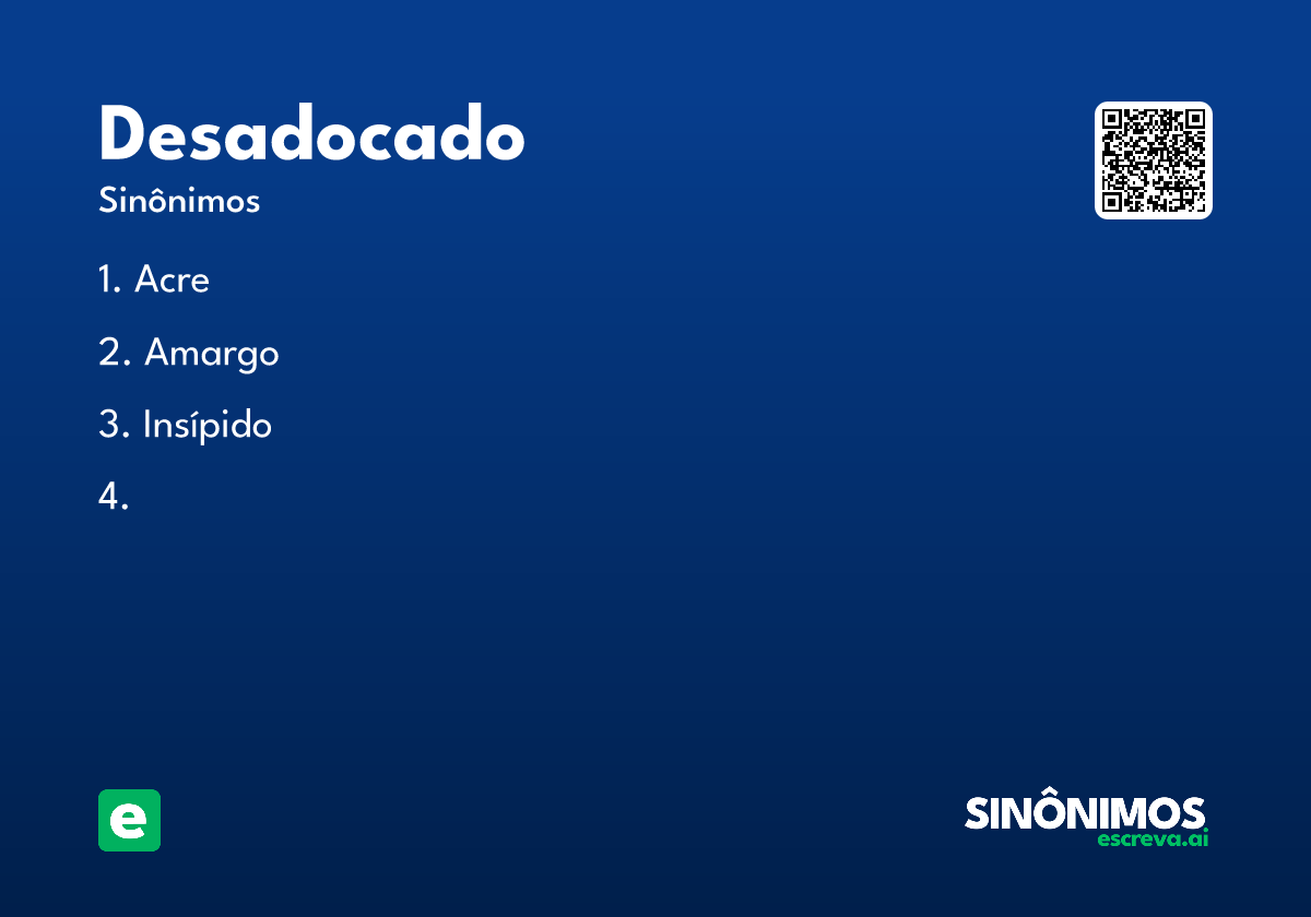 desadocado