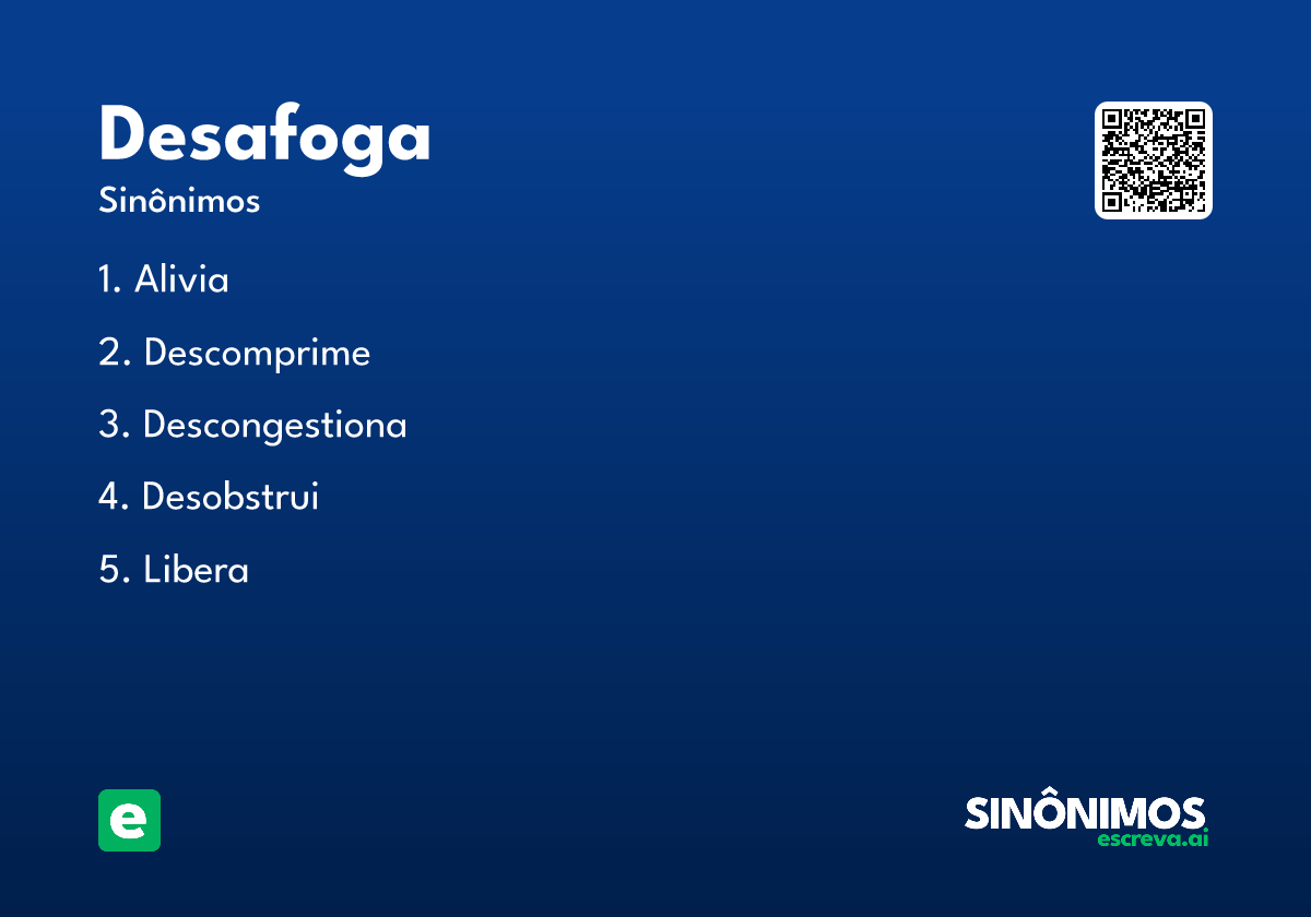 desafoga