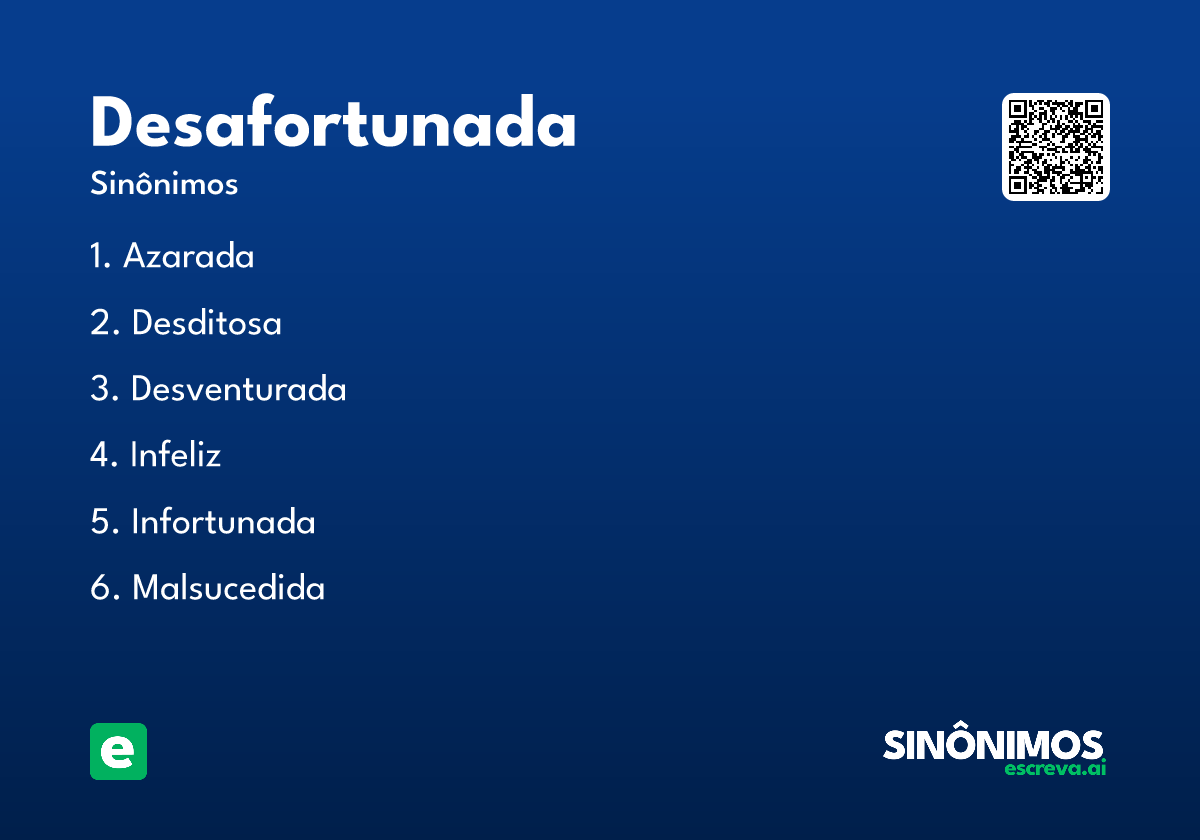 desafortunada