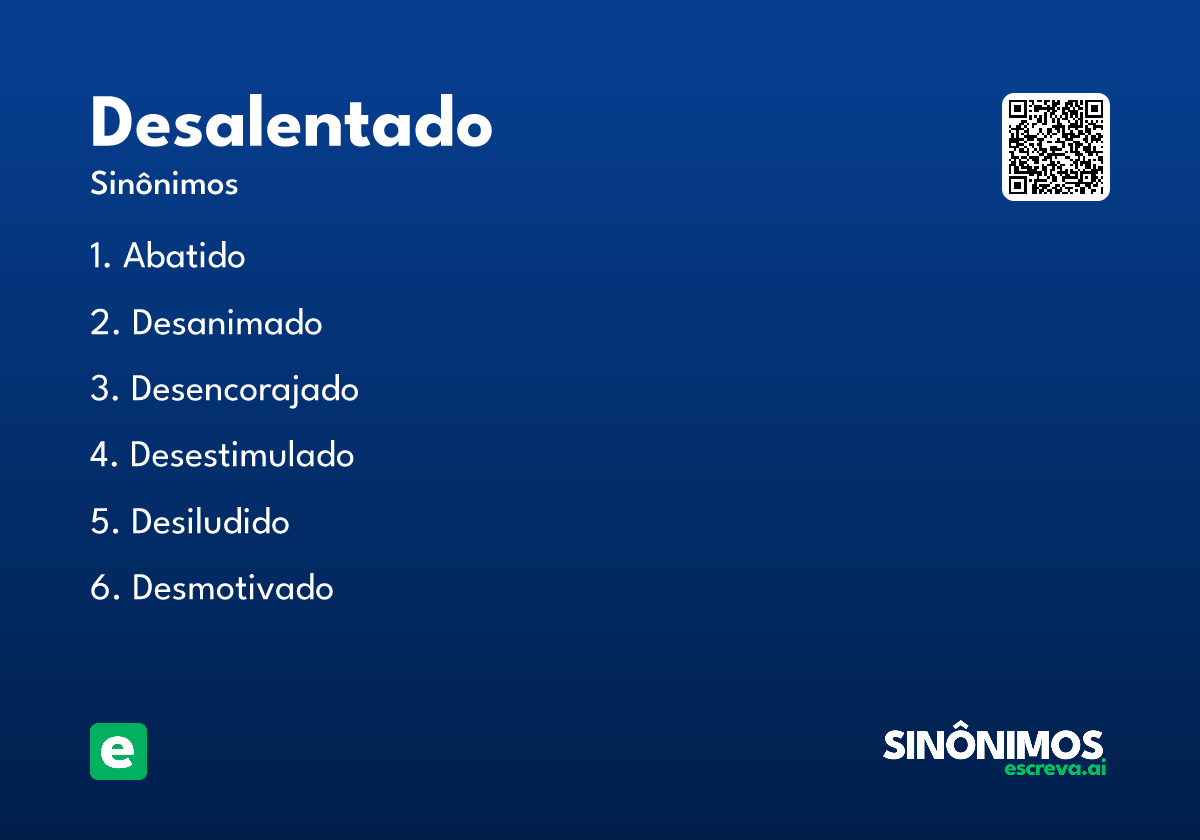 desalentado