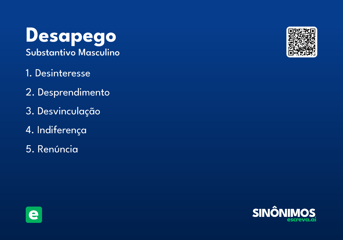 desapego