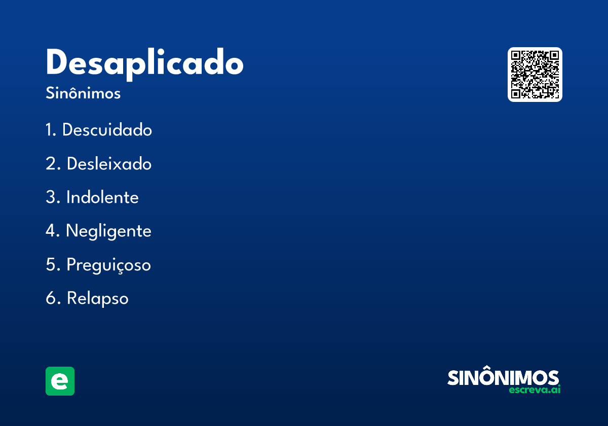 desaplicado
